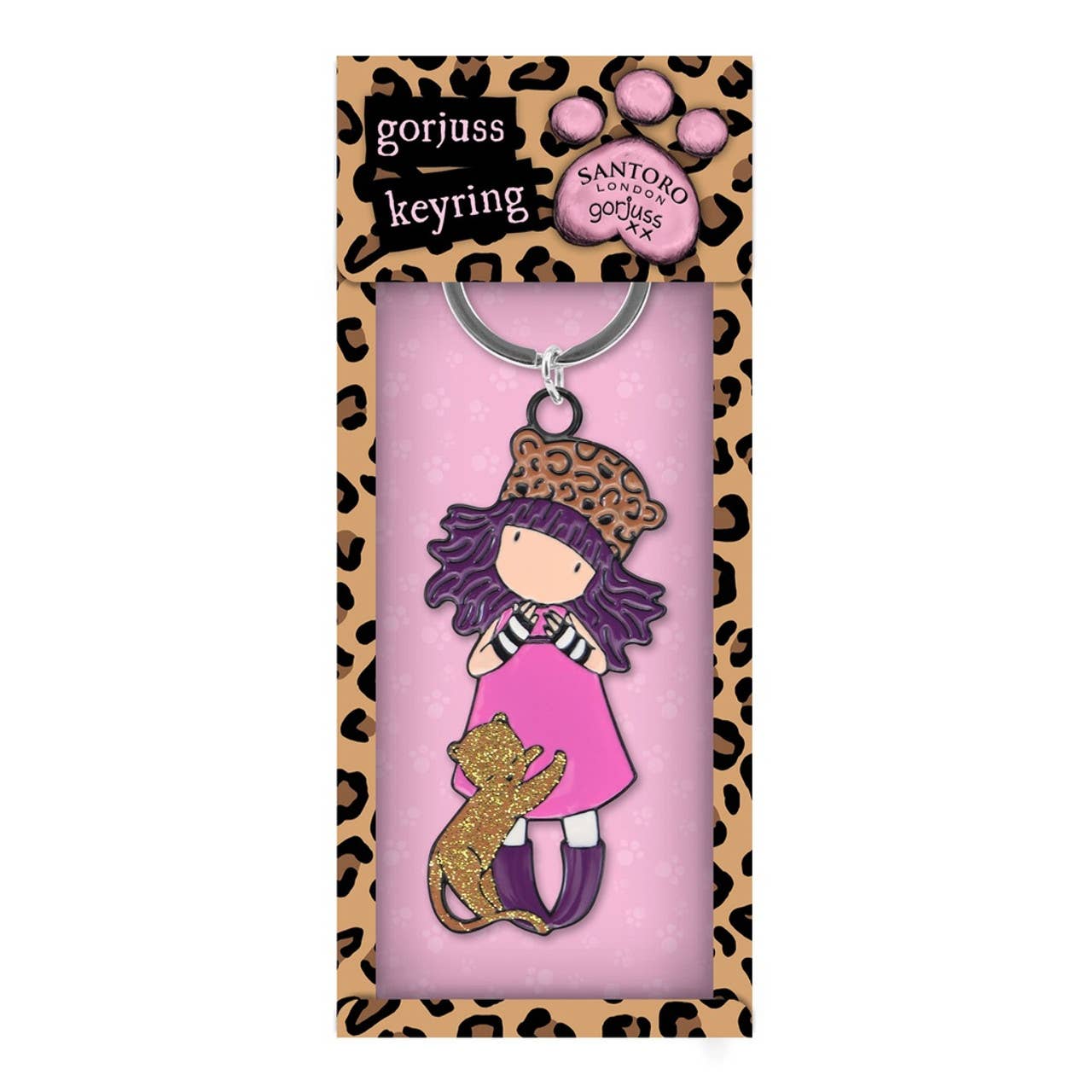 2043 Gorjuss Keyring In A Gift Box £12.95