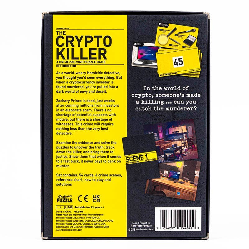 2006 Murder Mystery: Crypto Killer £10.00