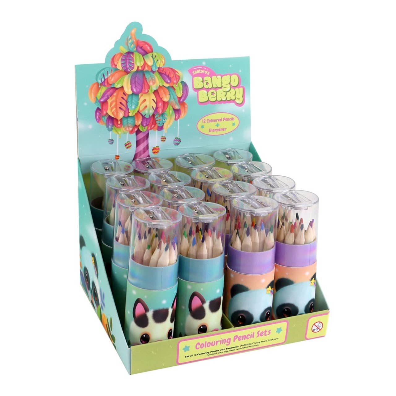 2043 Colouring Pencil Sets Bangoberry £3.95