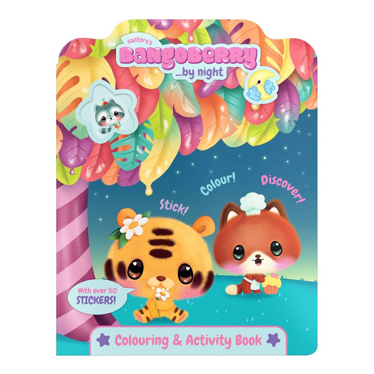 2043 Colouring and Activity Book By Night Bangoberry  £7.95