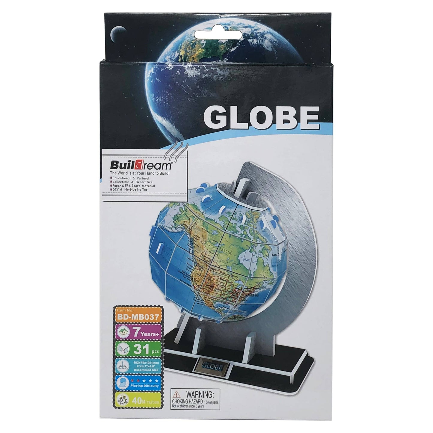 2006 3D Puzzle Earth Globe £4.50