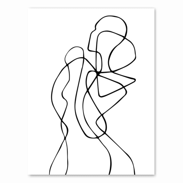 Wall Canvas Sexy Figure