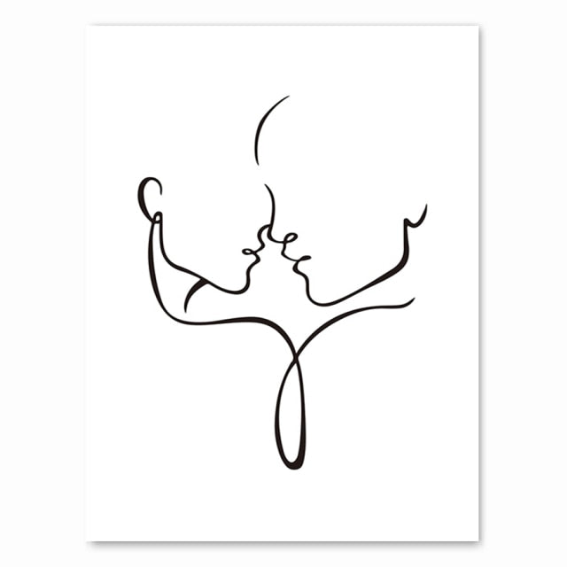 Wall Canvas Sexy Figure